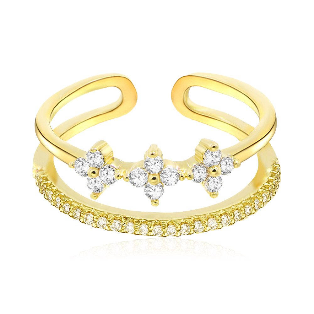 Gold Princess Crown Ring